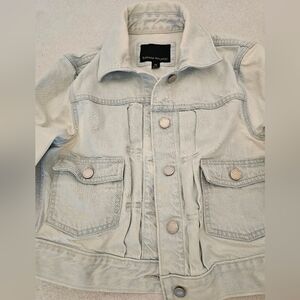Banana Republic Women's Denim Jean Jacket XSmall Light Wash Clean Classic